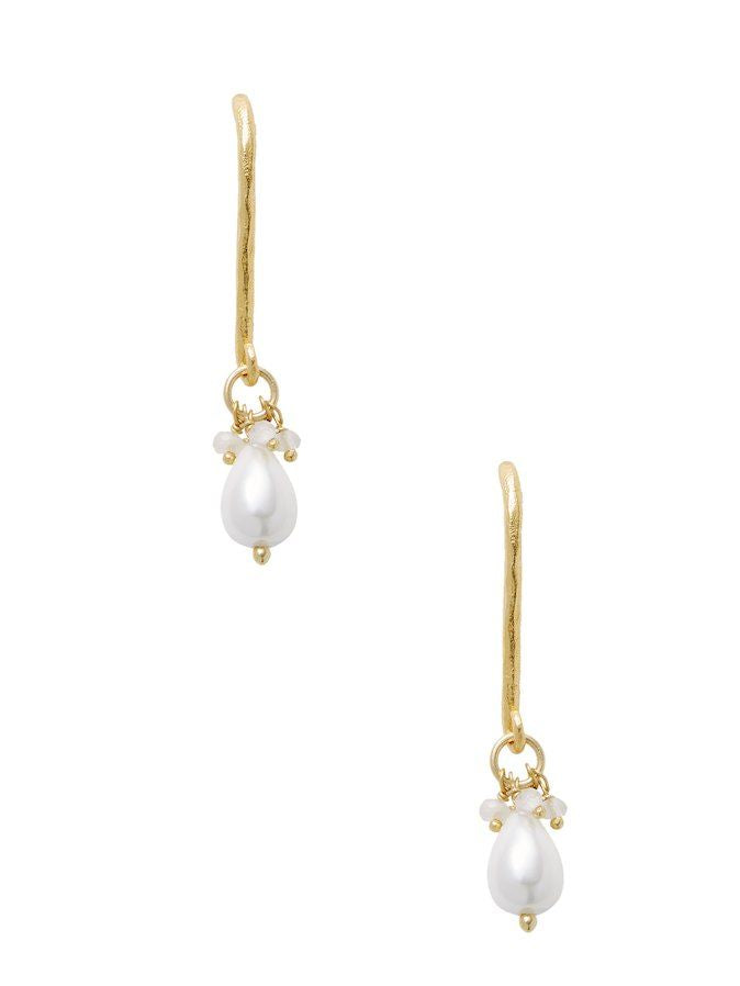 Chantilly Mini Pearl Drop Earrings