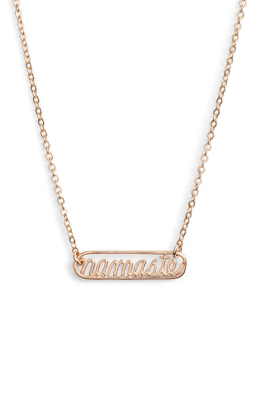 Namaste Plate Necklace