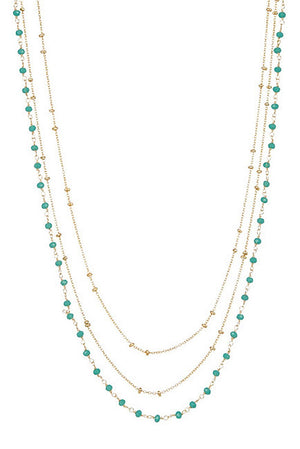 Laguna Collections Triple Strand Necklace